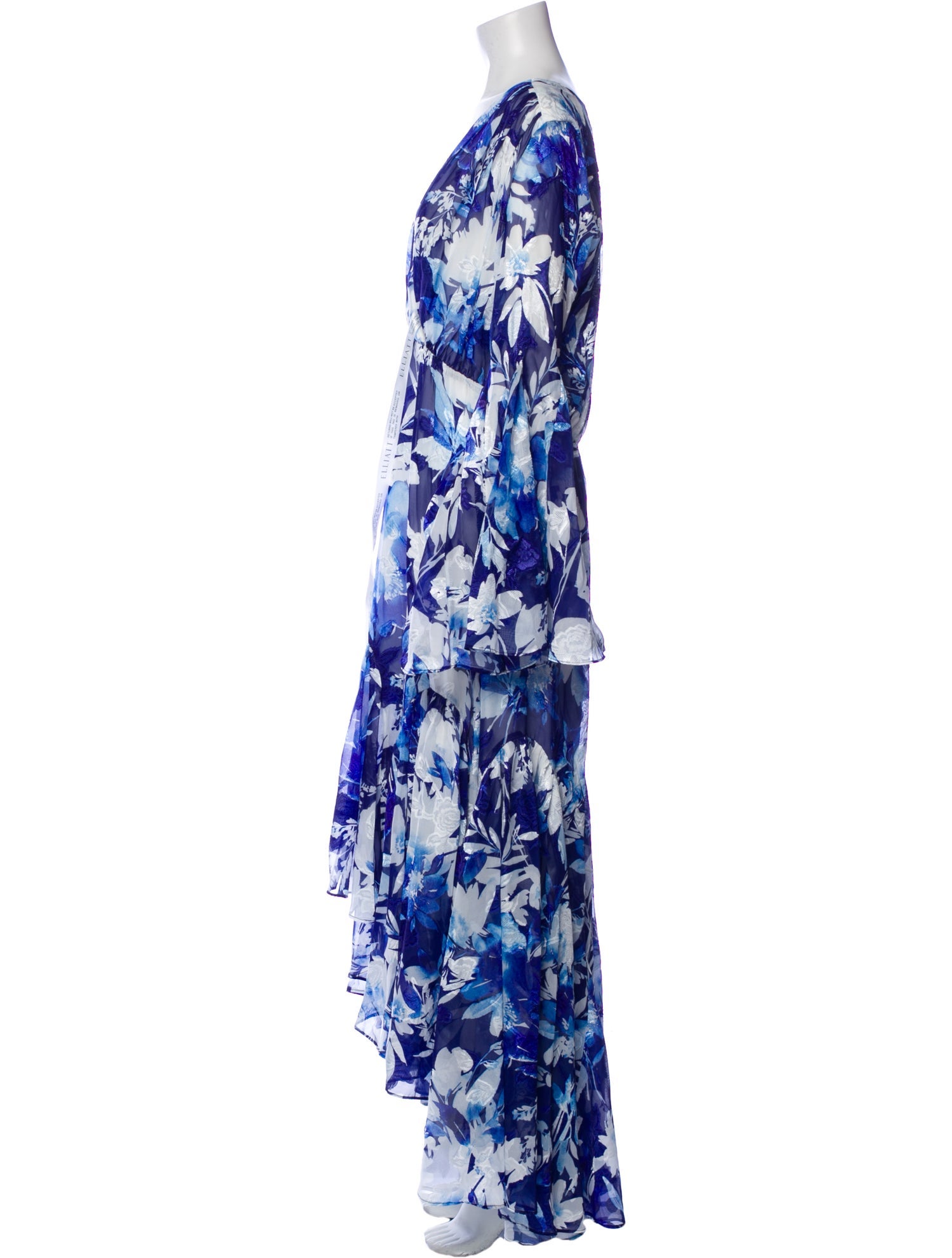 Elliatt Floral Print Long Dress
