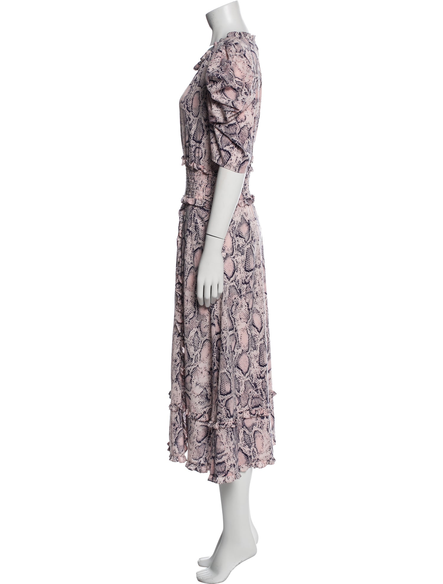 Elliatt Animal Print Long Dress