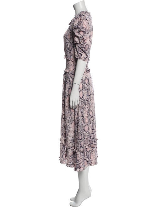 Elliatt Animal Print Long Dress