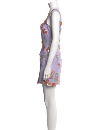 Elliatt Floral Print Mini Dress