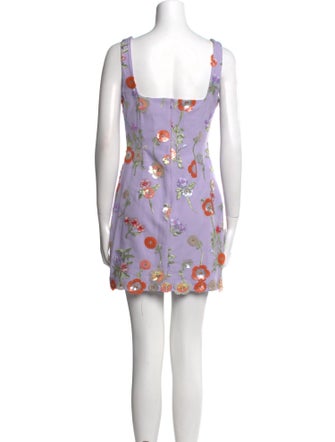 Elliatt Floral Print Mini Dress