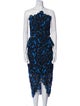 Elliatt Lace Pattern Midi Length Dress