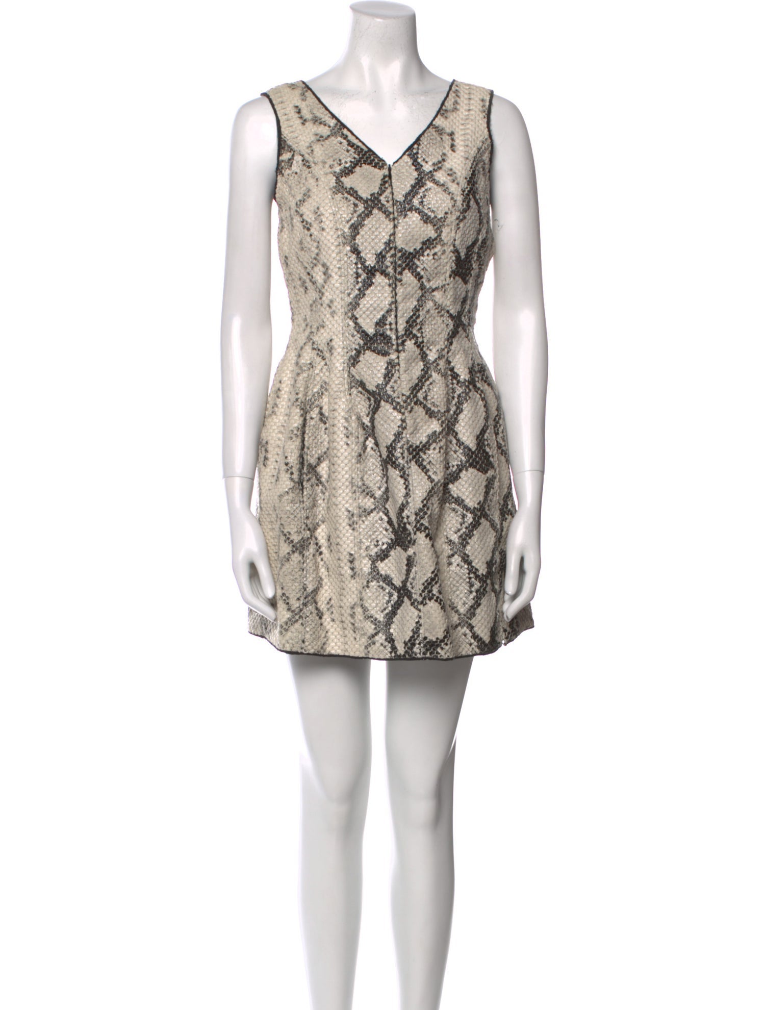 Elliatt Animal Print Mini Dress