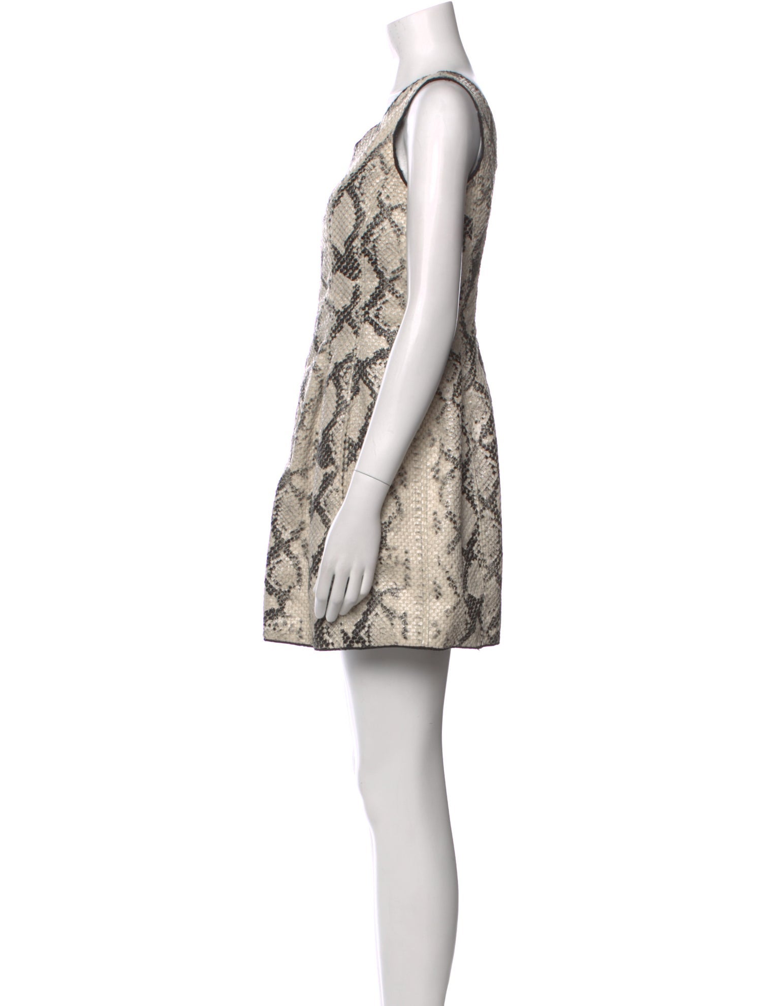 Elliatt Animal Print Mini Dress