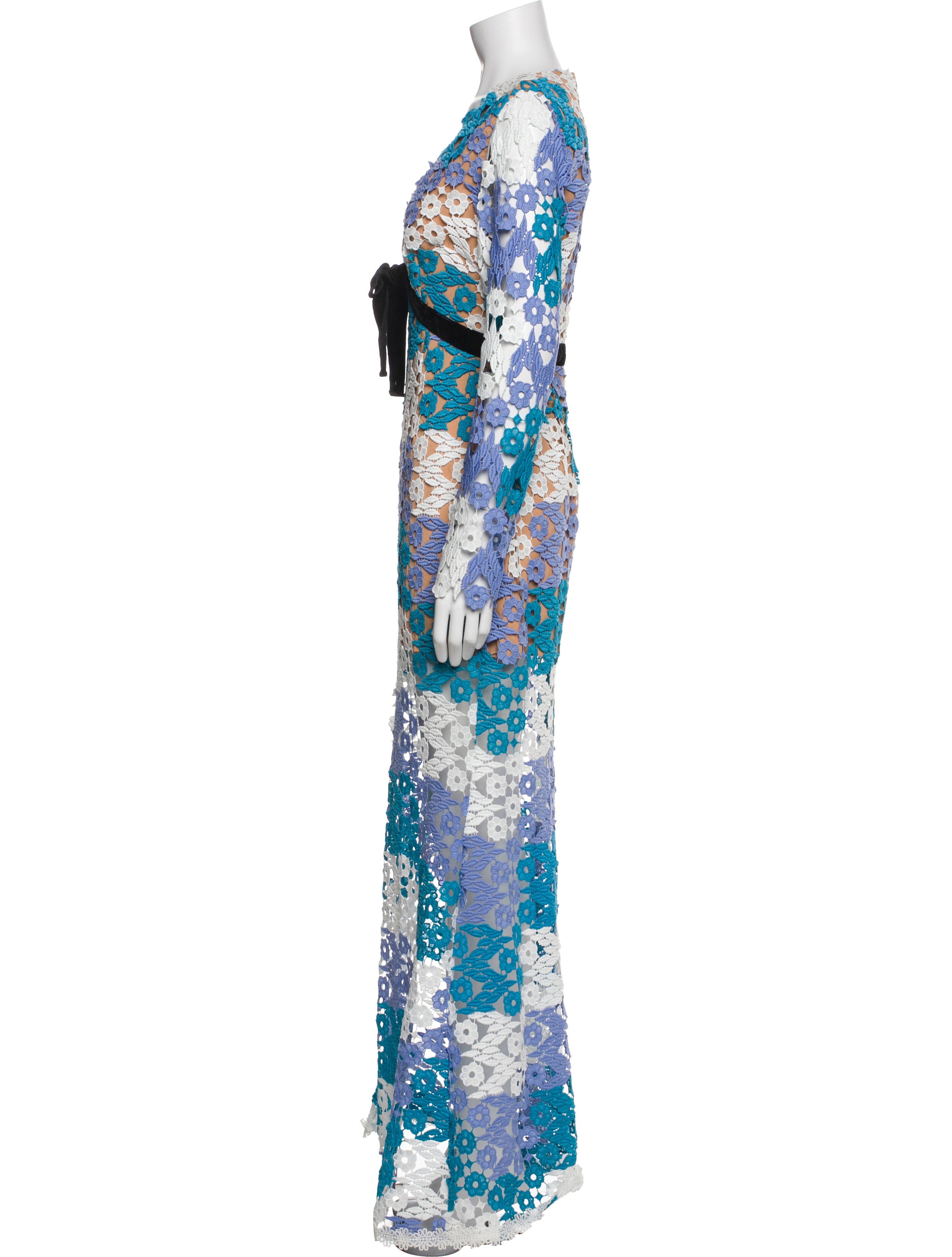 Elliatt Printed Long Dress