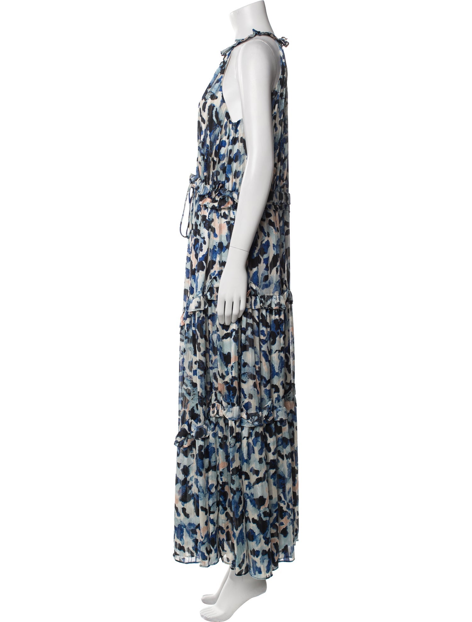 Elliatt Printed Long Dress