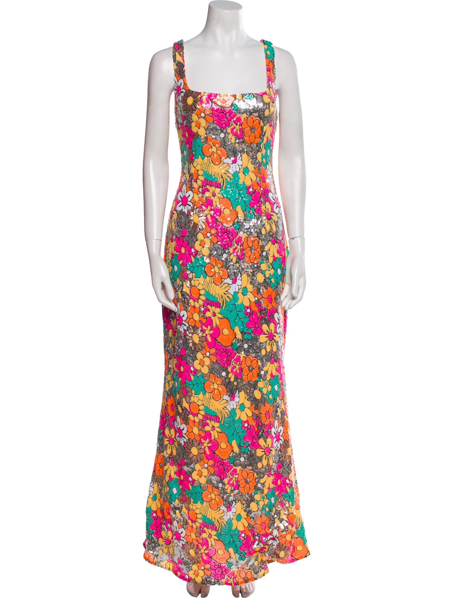 Elliatt Floral Print Long Dress