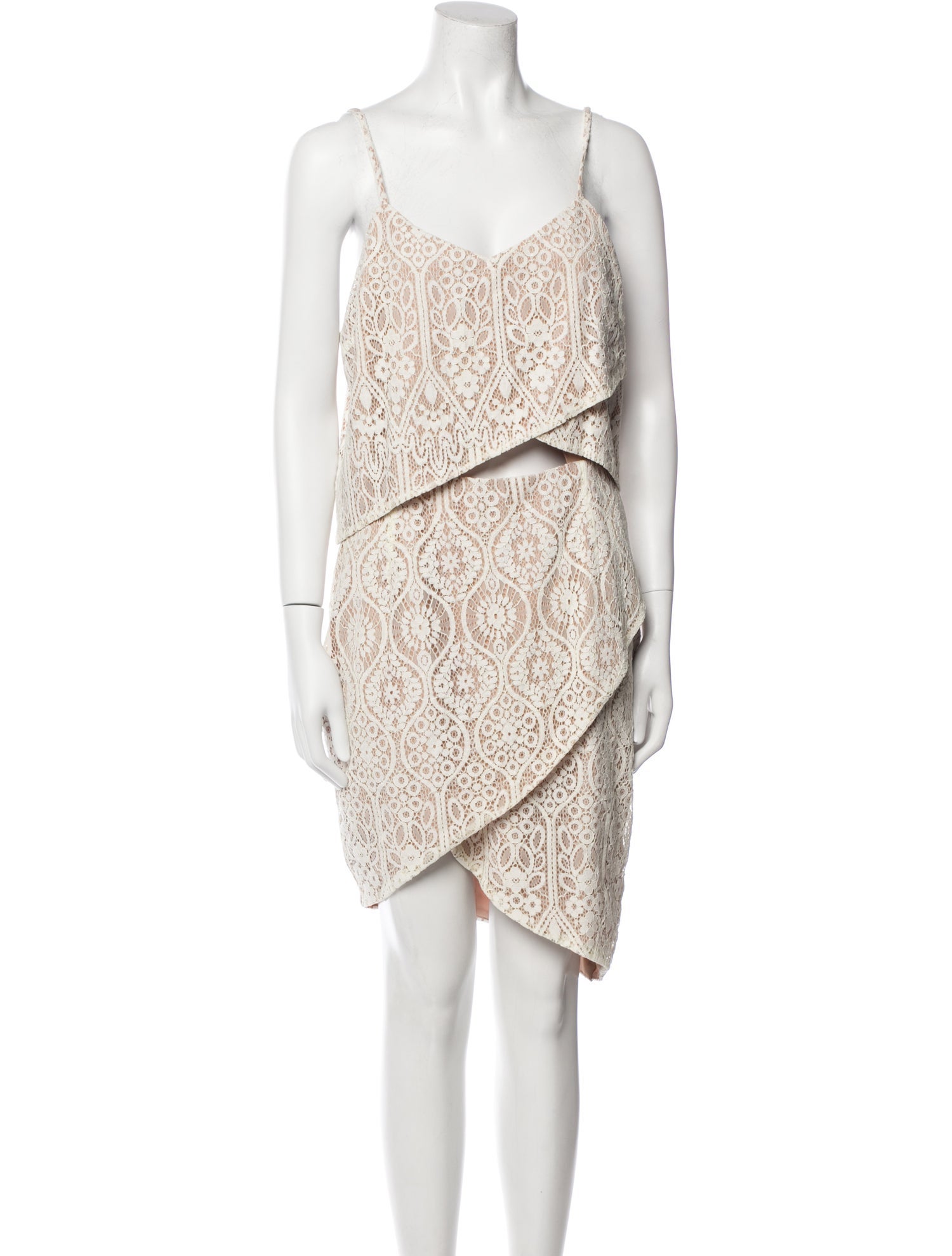 Elliatt Printed Knee-Length Dress