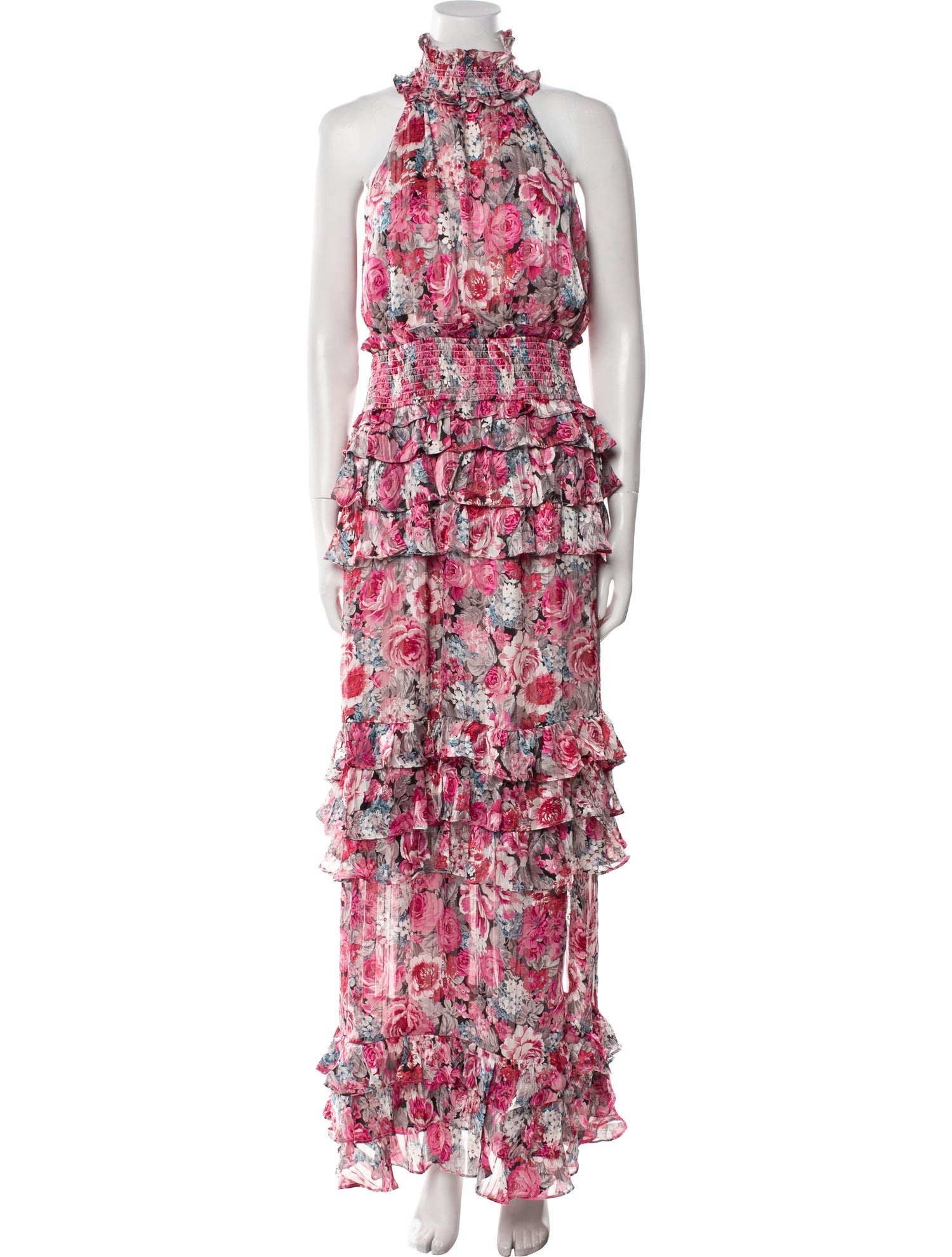 Elliatt Floral Print Long Dress