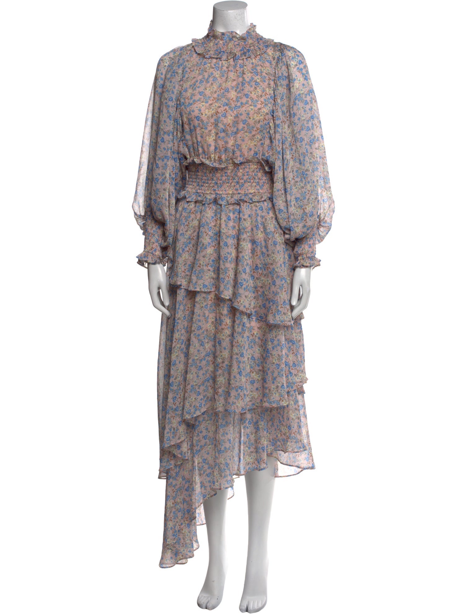 Elliatt Floral Print Long Dress