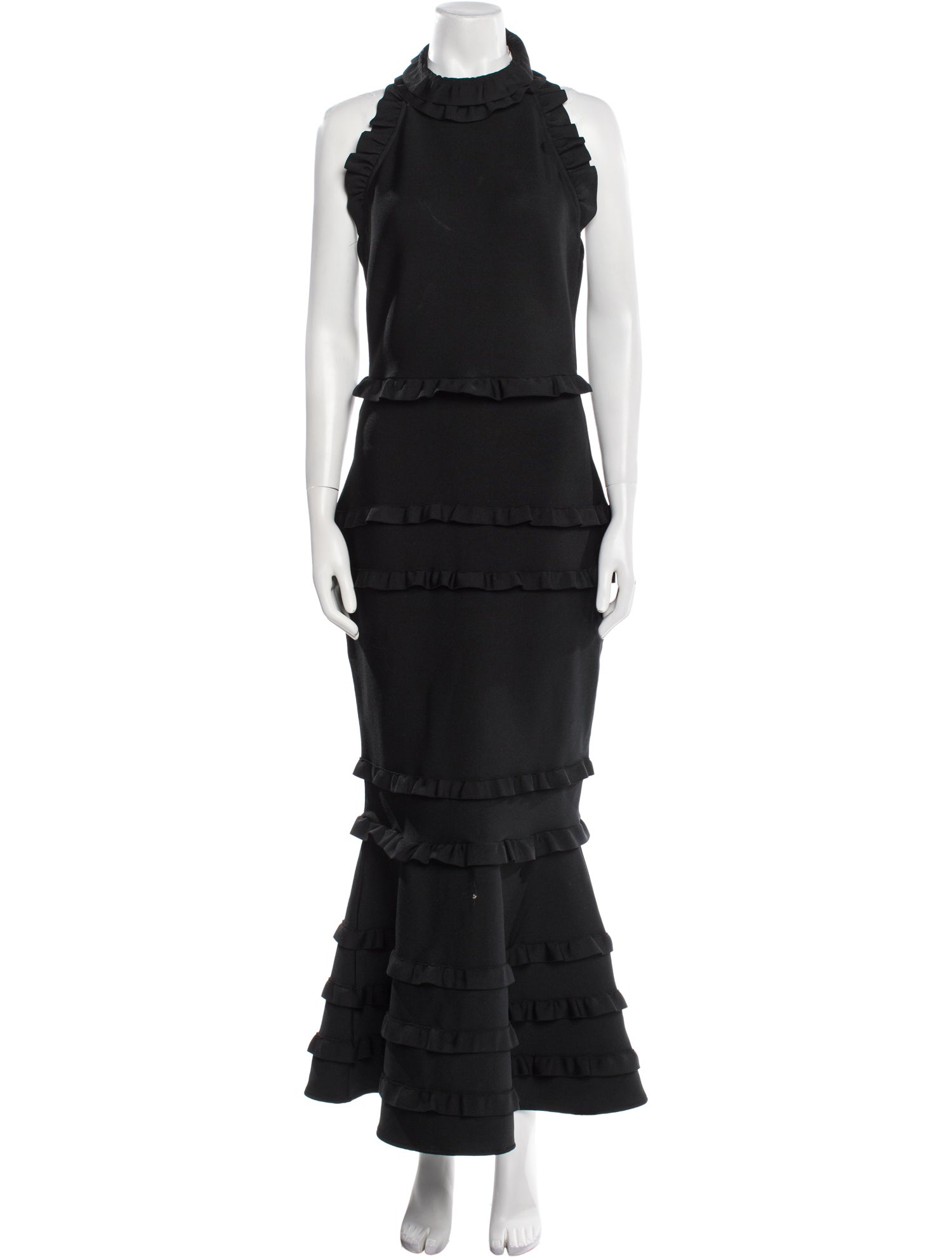 Elliatt Mock Neck Long Dress