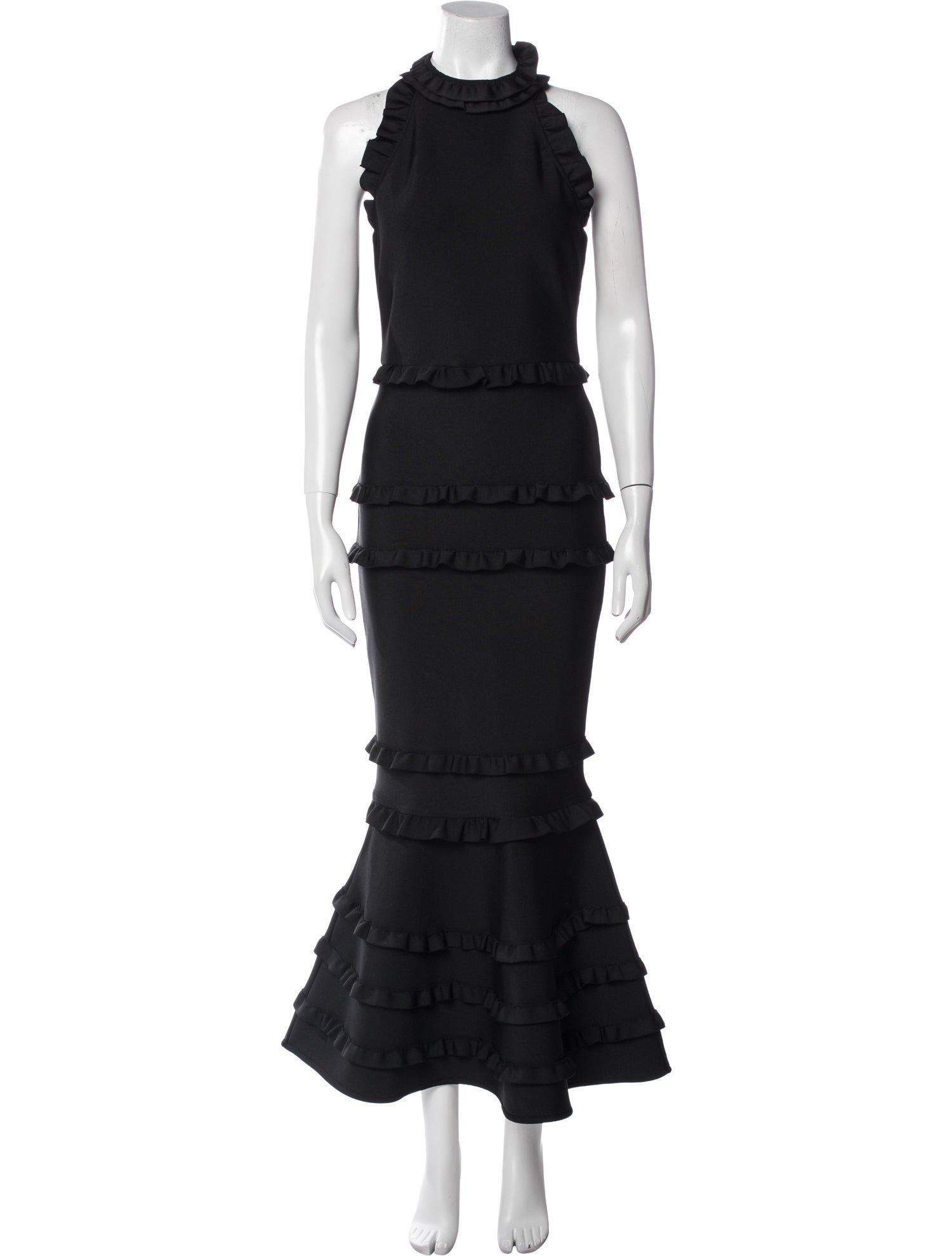 Elliatt Mock Neck Long Dress