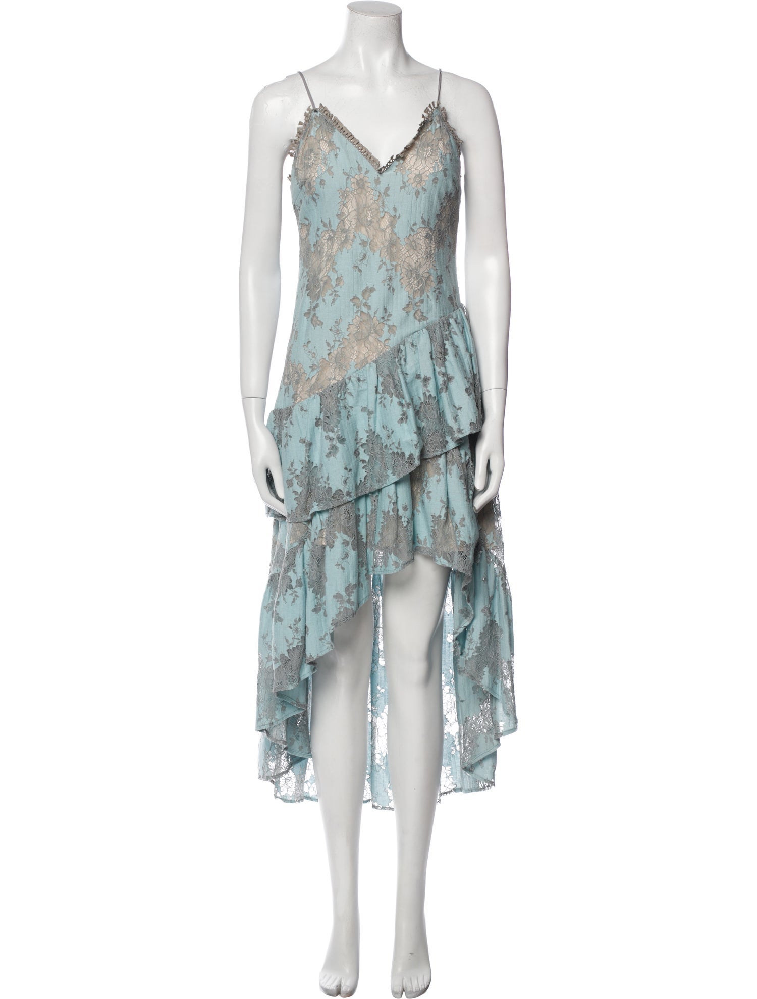 Elliatt Floral Print Midi Length Dress