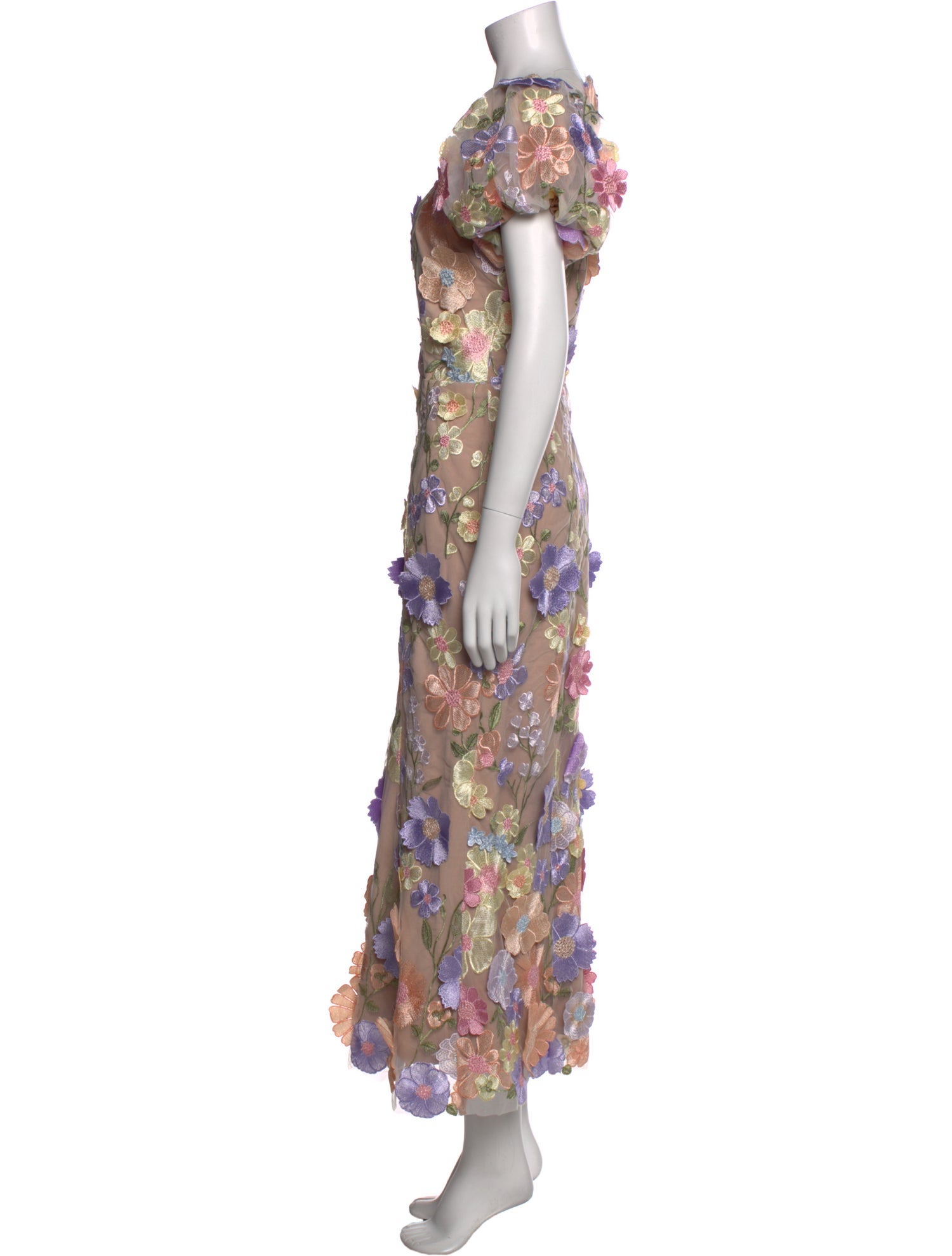 Elliatt Floral Print Long Dress