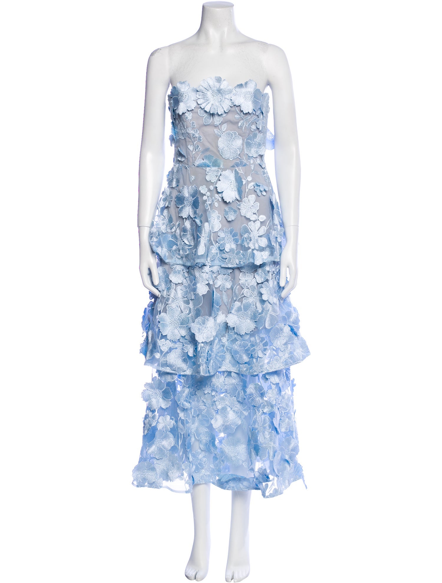 Elliatt Floral Print Midi Length Dress