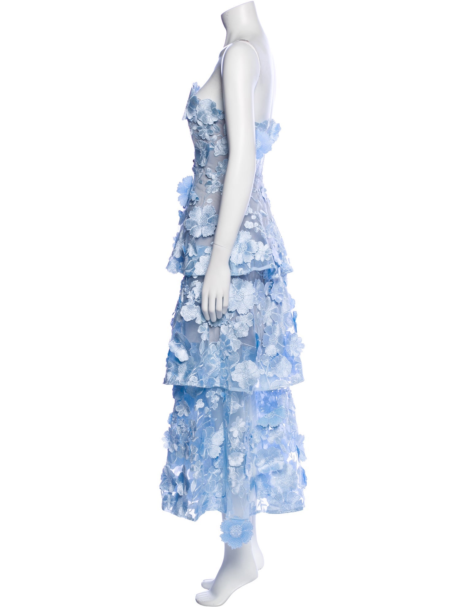 Elliatt Floral Print Midi Length Dress