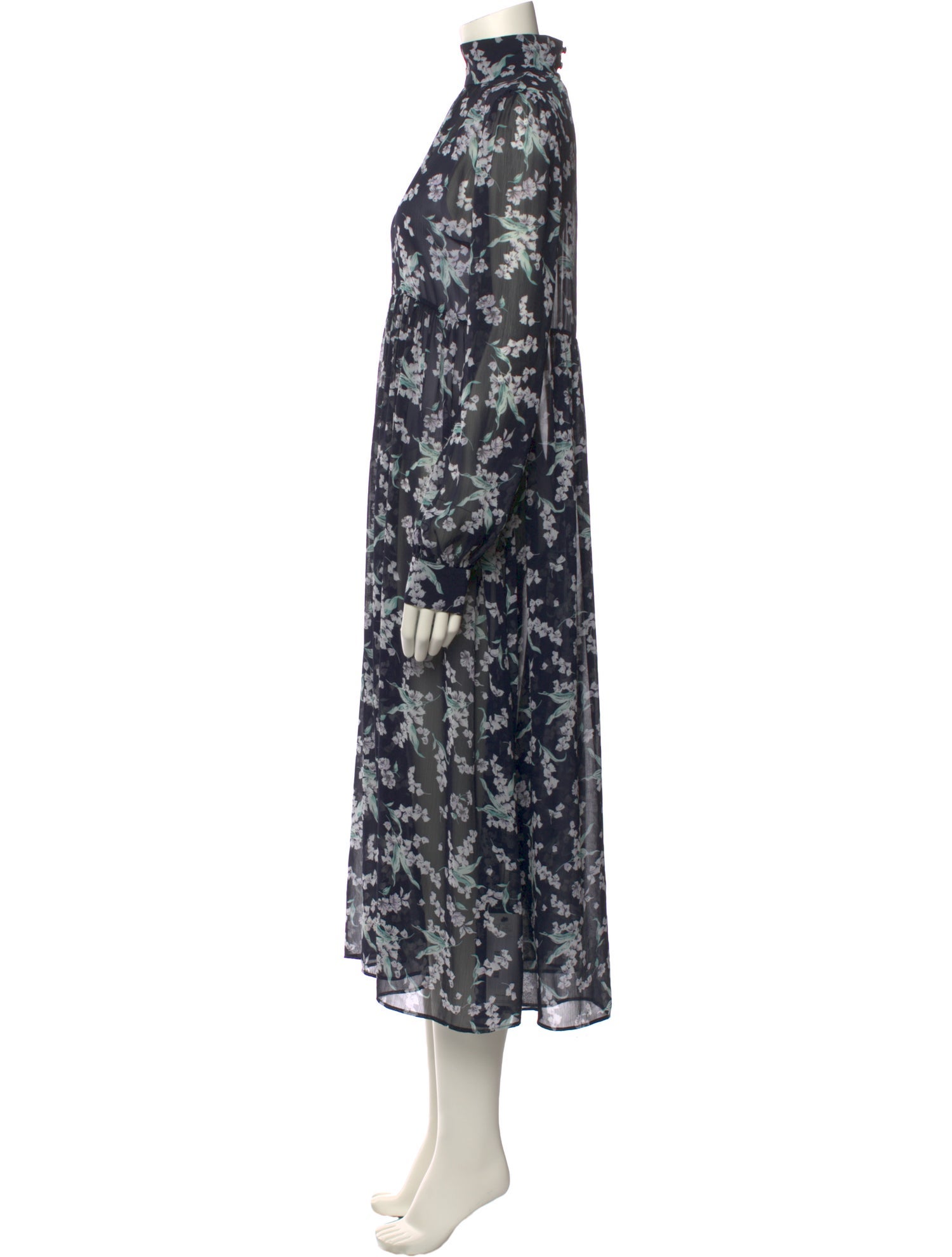 Elliatt Floral Print Long Dress