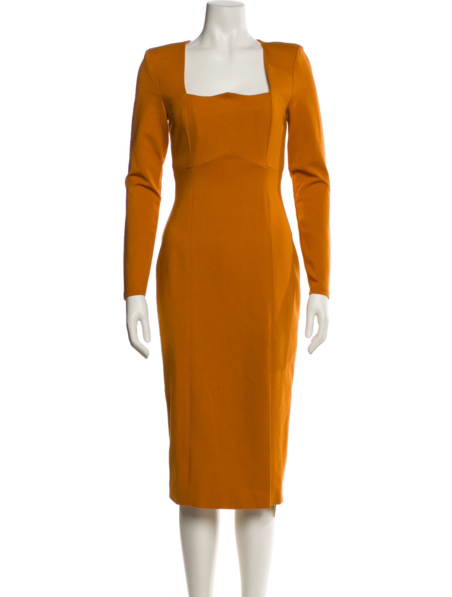 Elliatt Square Neckline Midi Length Dress