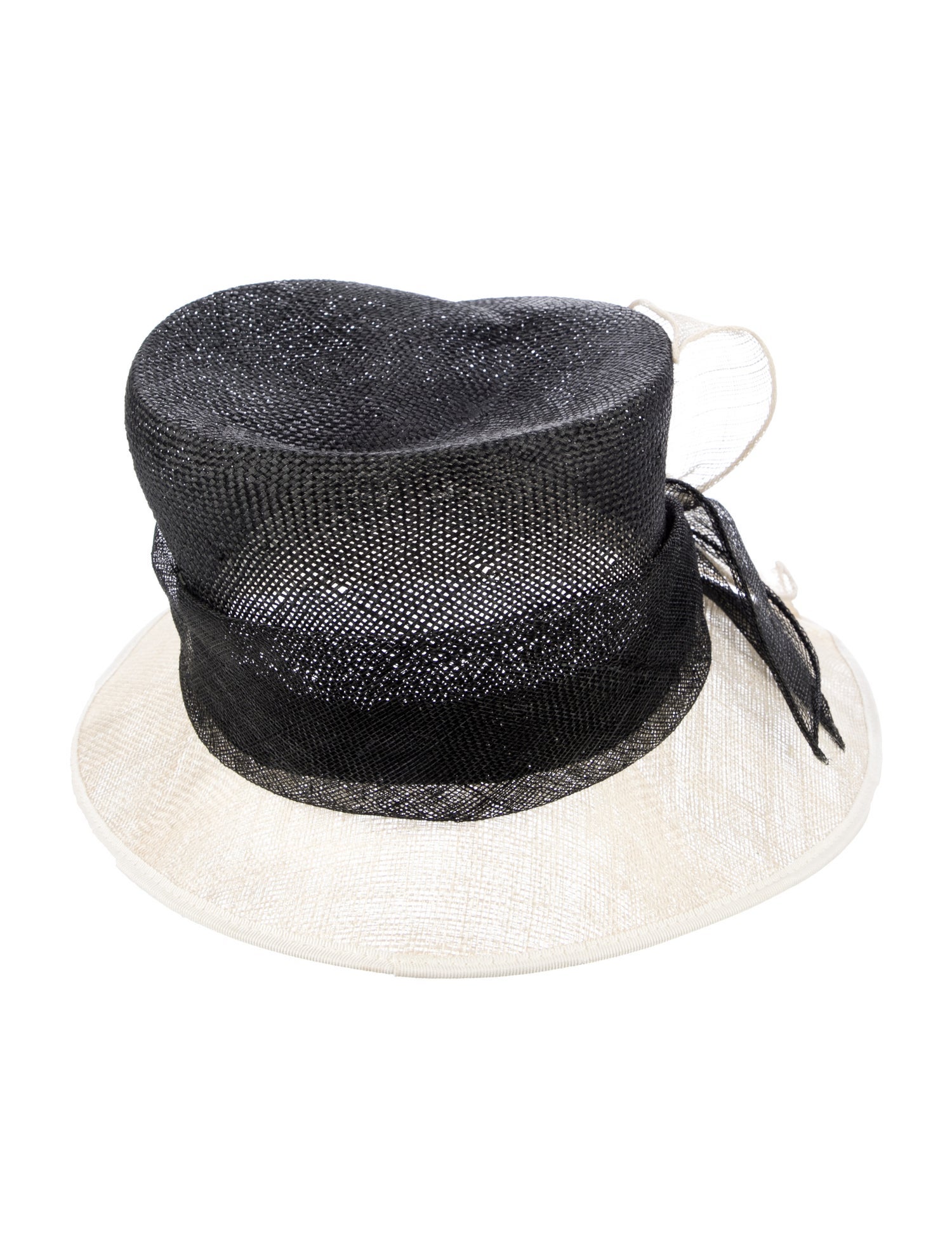 Eleanor Balfour Black Straw Hat