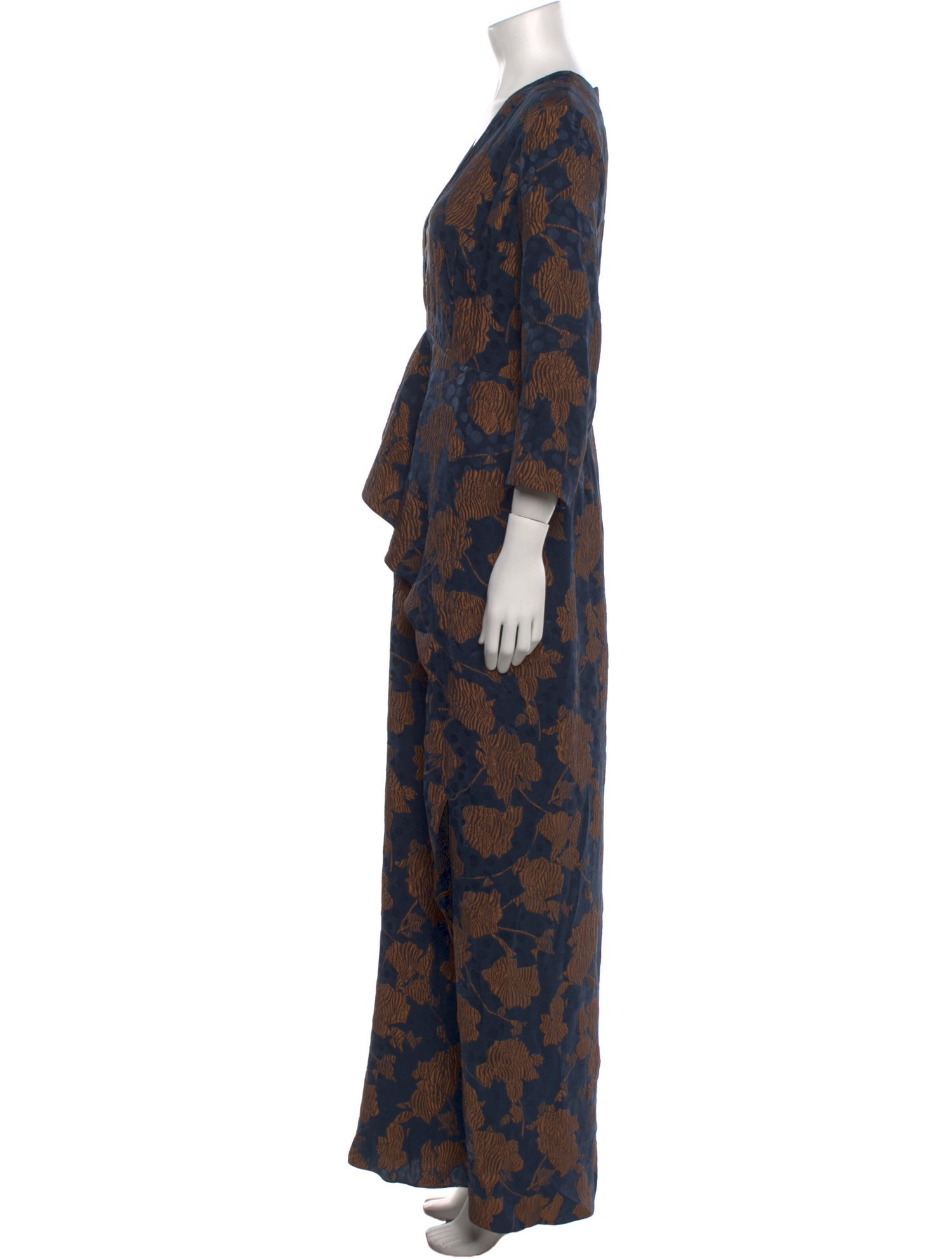 Eleanor Balfour Silk Long Dress