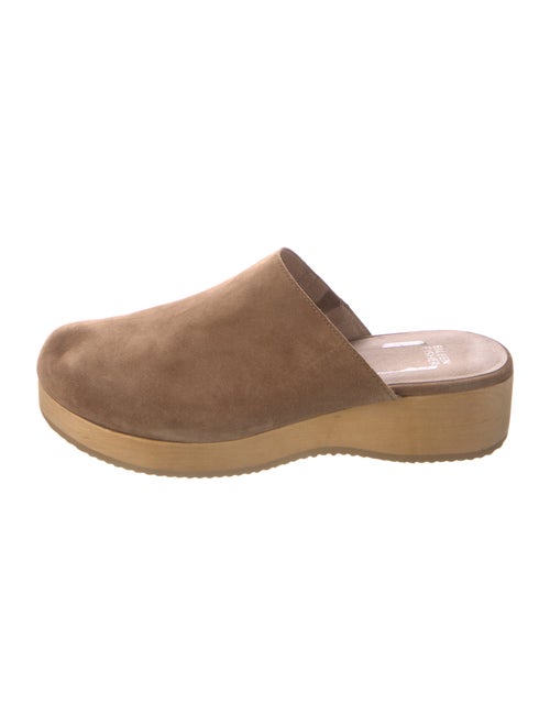 Eileen Gray Suede Mules