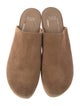 Eileen Gray Suede Mules