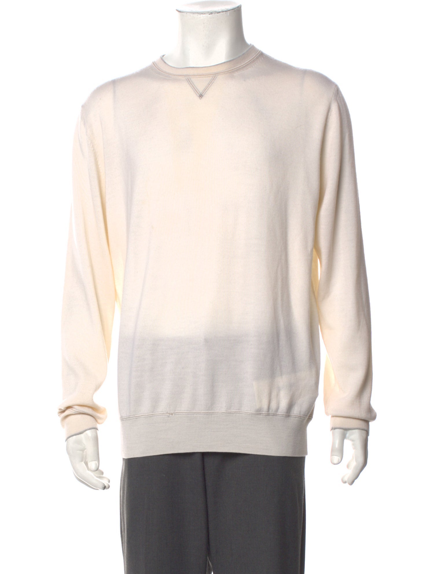Eleventy Wool Crew Neck Pullover