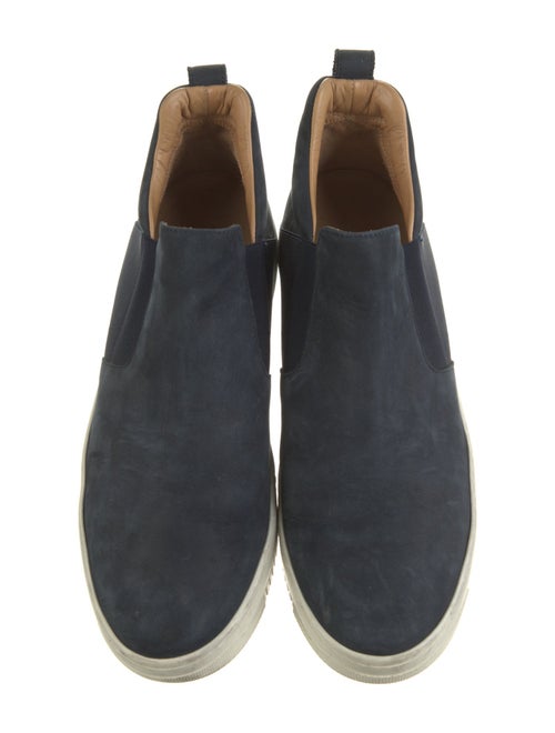 Eleventy Suede Printed Sneakers