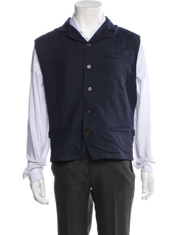 Eleventy Outerwear Wool Vest M