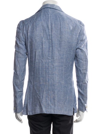 Eleventy Linen Peacoat