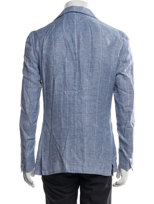 Eleventy Linen Peacoat