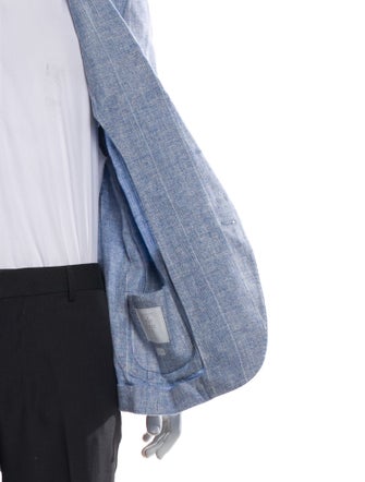 Eleventy Linen Peacoat