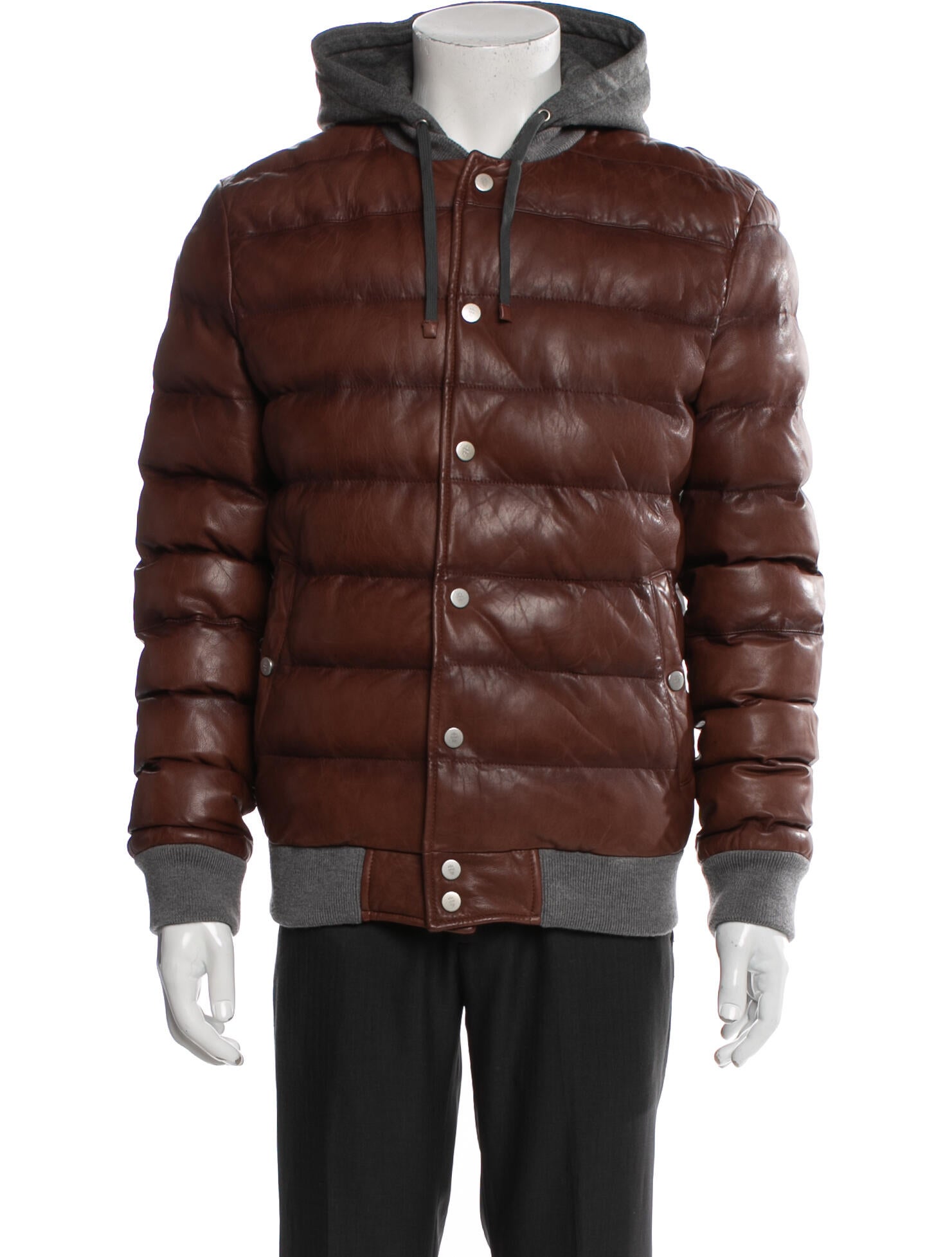 Eleventy Wool Puffer Coat