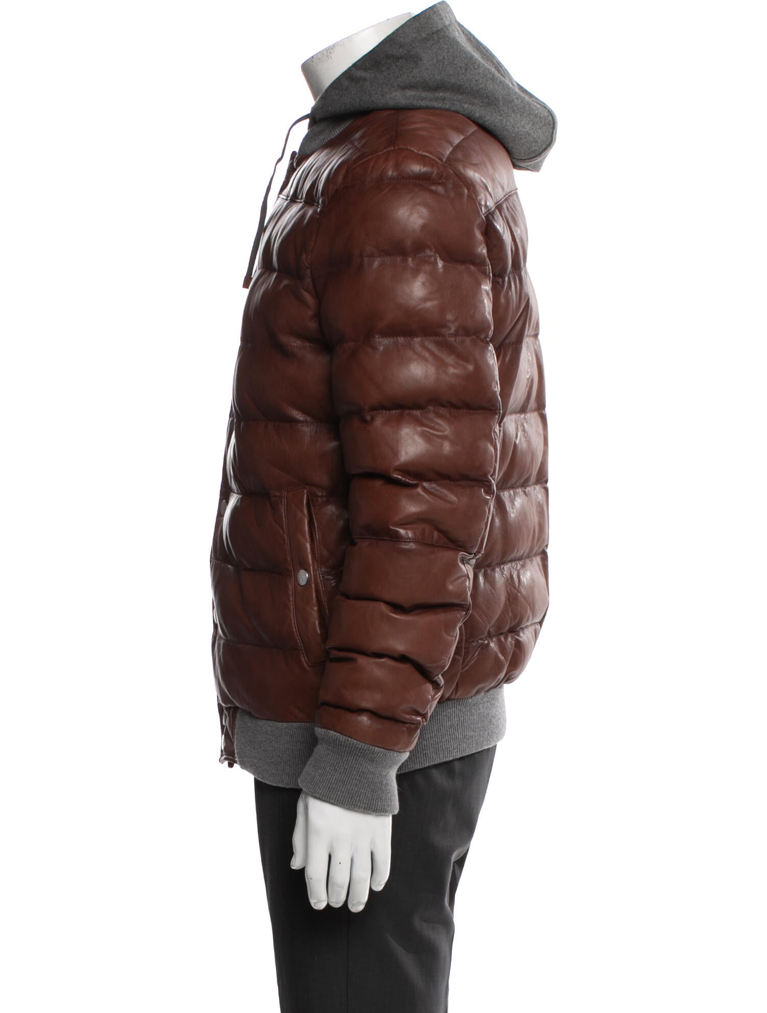 Eleventy Wool Puffer Coat