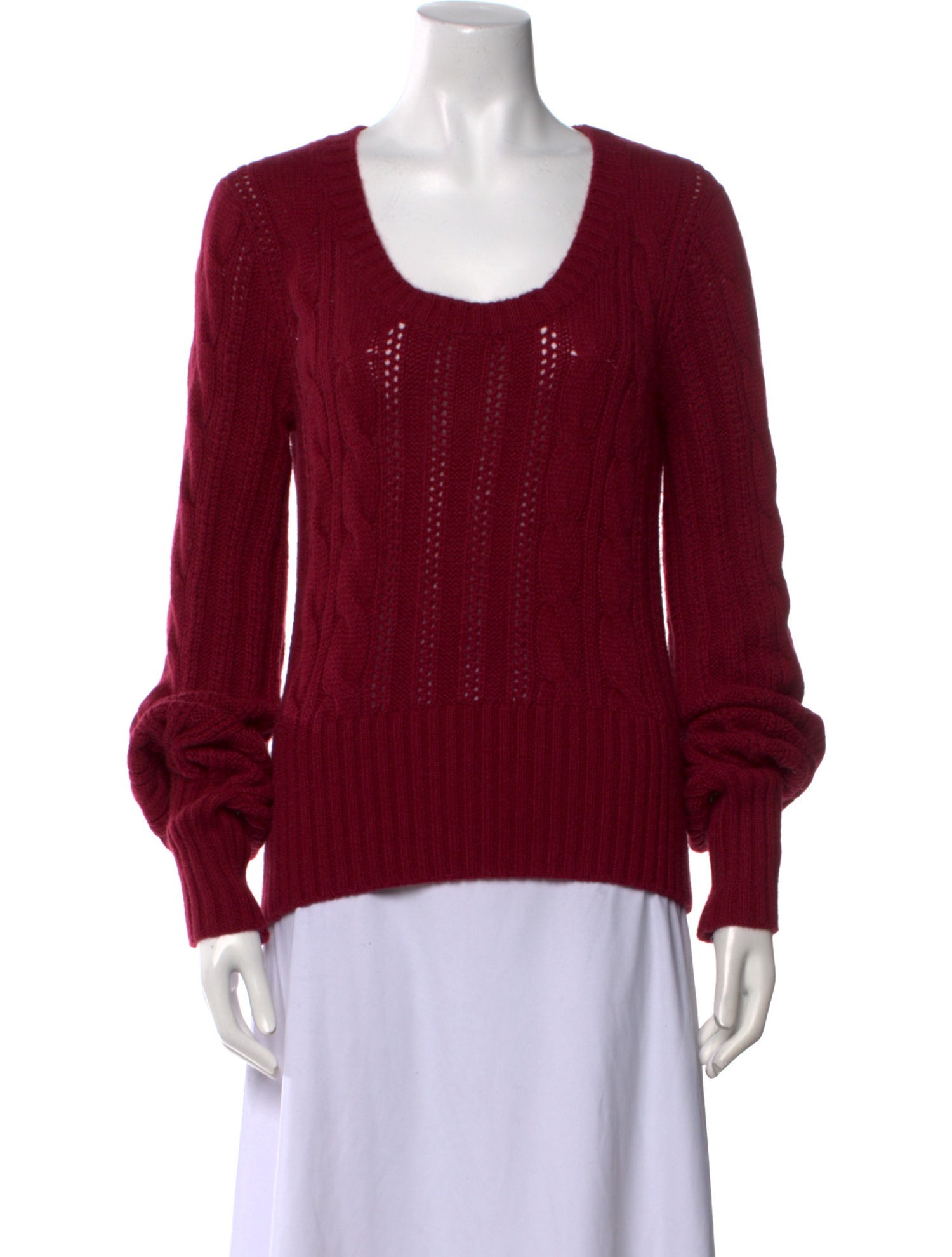 Eleventy Alpaca Scoop Neck Sweater