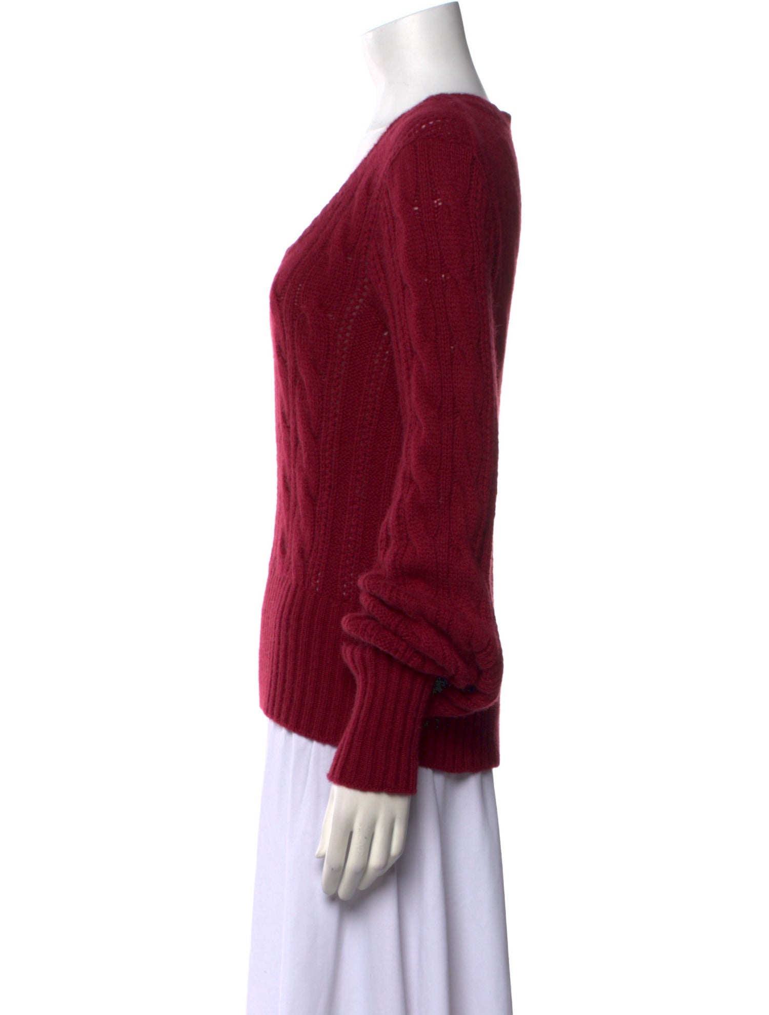 Eleventy Alpaca Scoop Neck Sweater