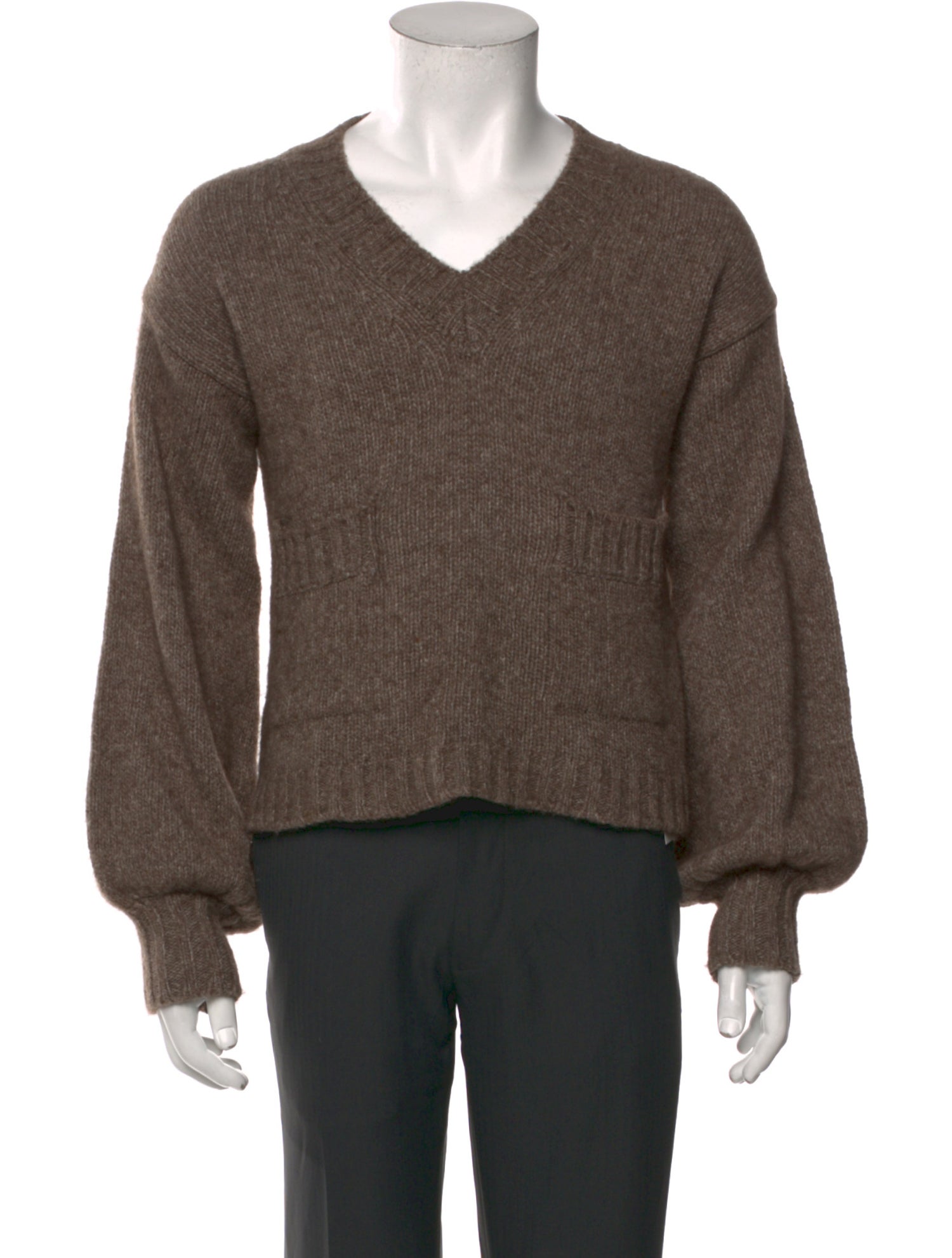 Eleventy V-Neck Long Sleeve Pullover