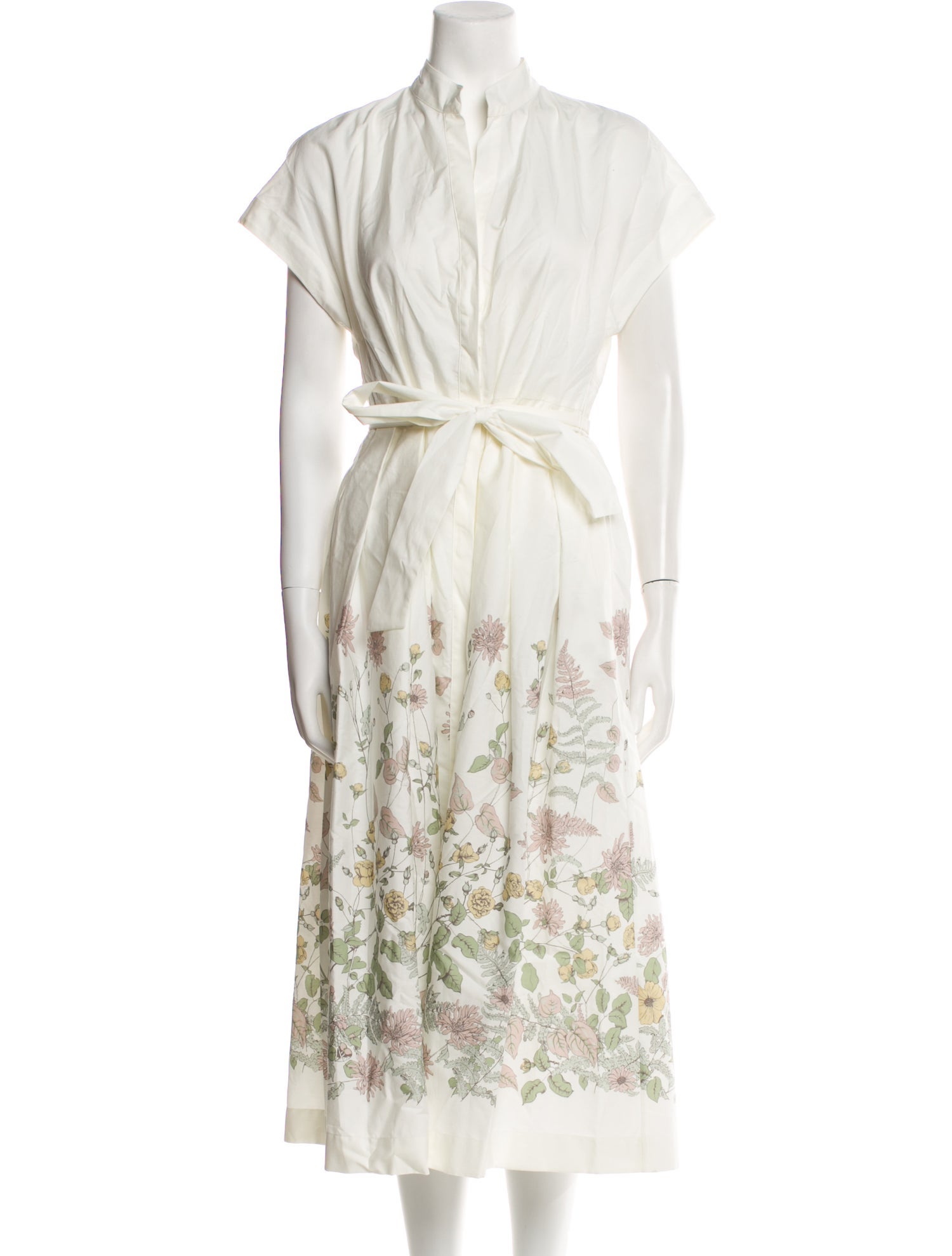 Eleventy Floral Print Long Dress w/ Tags