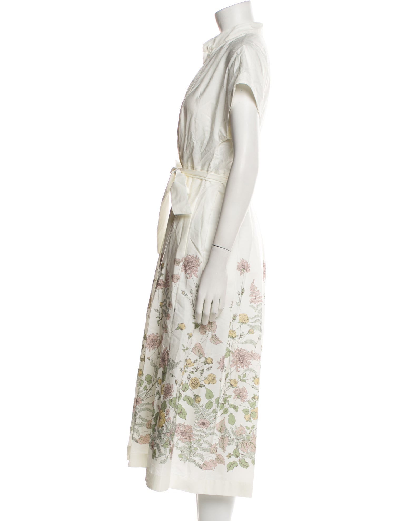 Eleventy Floral Print Long Dress w/ Tags