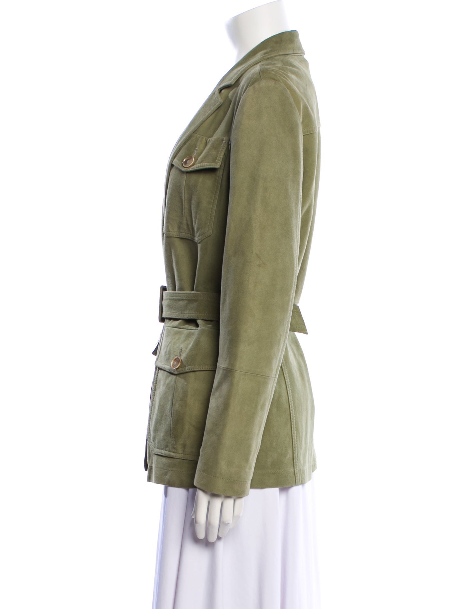 Eleventy Suede Utility Jacket