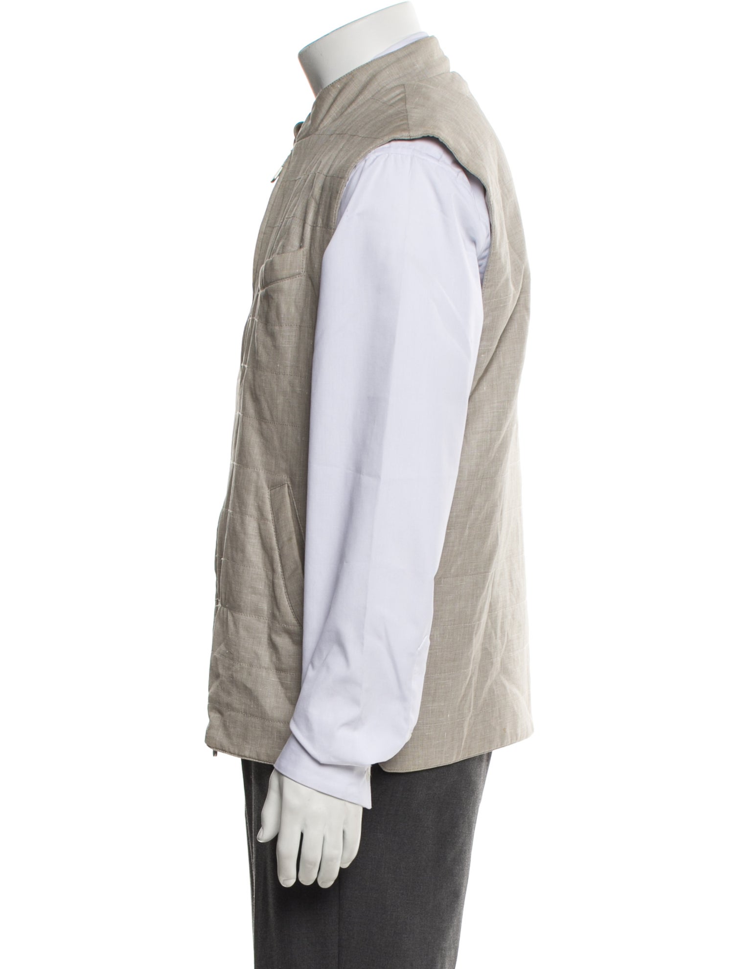 Eleventy Linen Vest