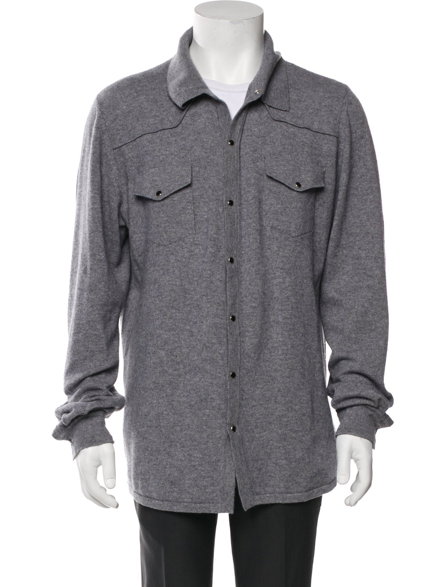 Eleventy Cashmere Crew Neck Cardigan