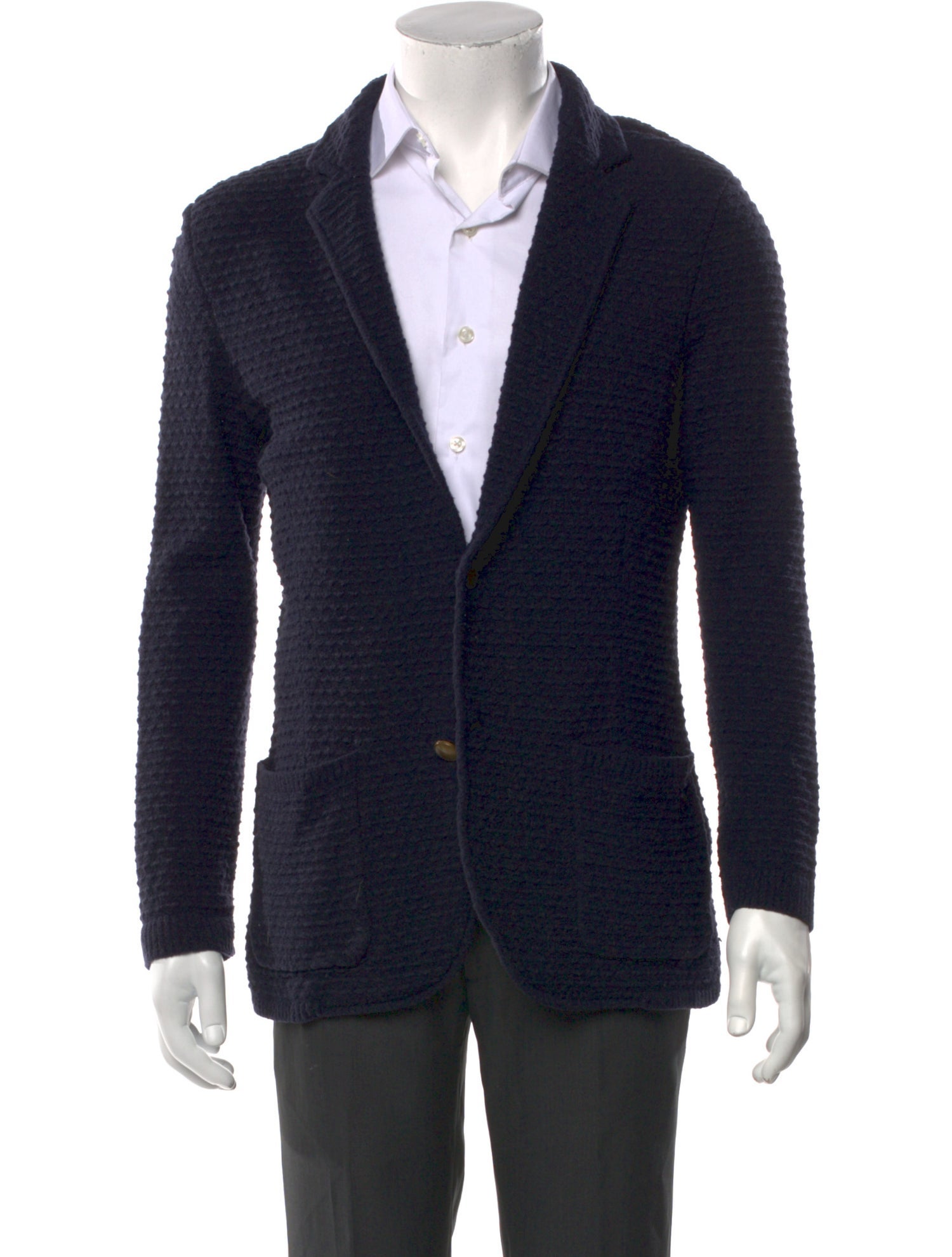 Eleventy Wool V-Neck Cardigan