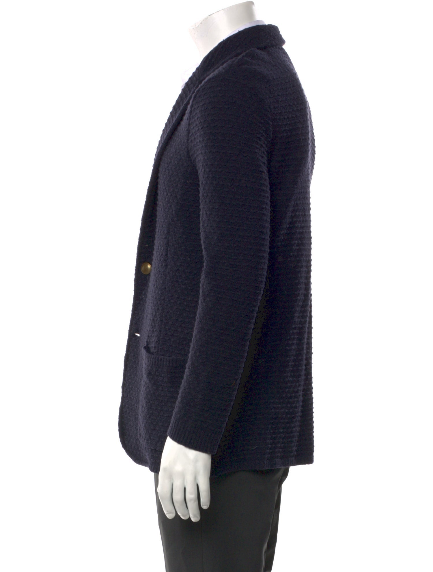 Eleventy Wool V-Neck Cardigan