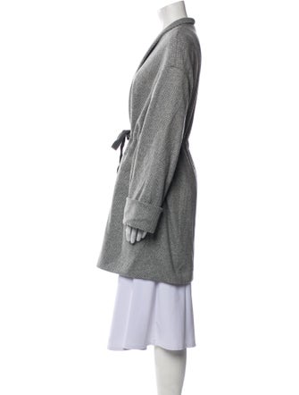 Eleventy Wool Tweed Pattern Coat