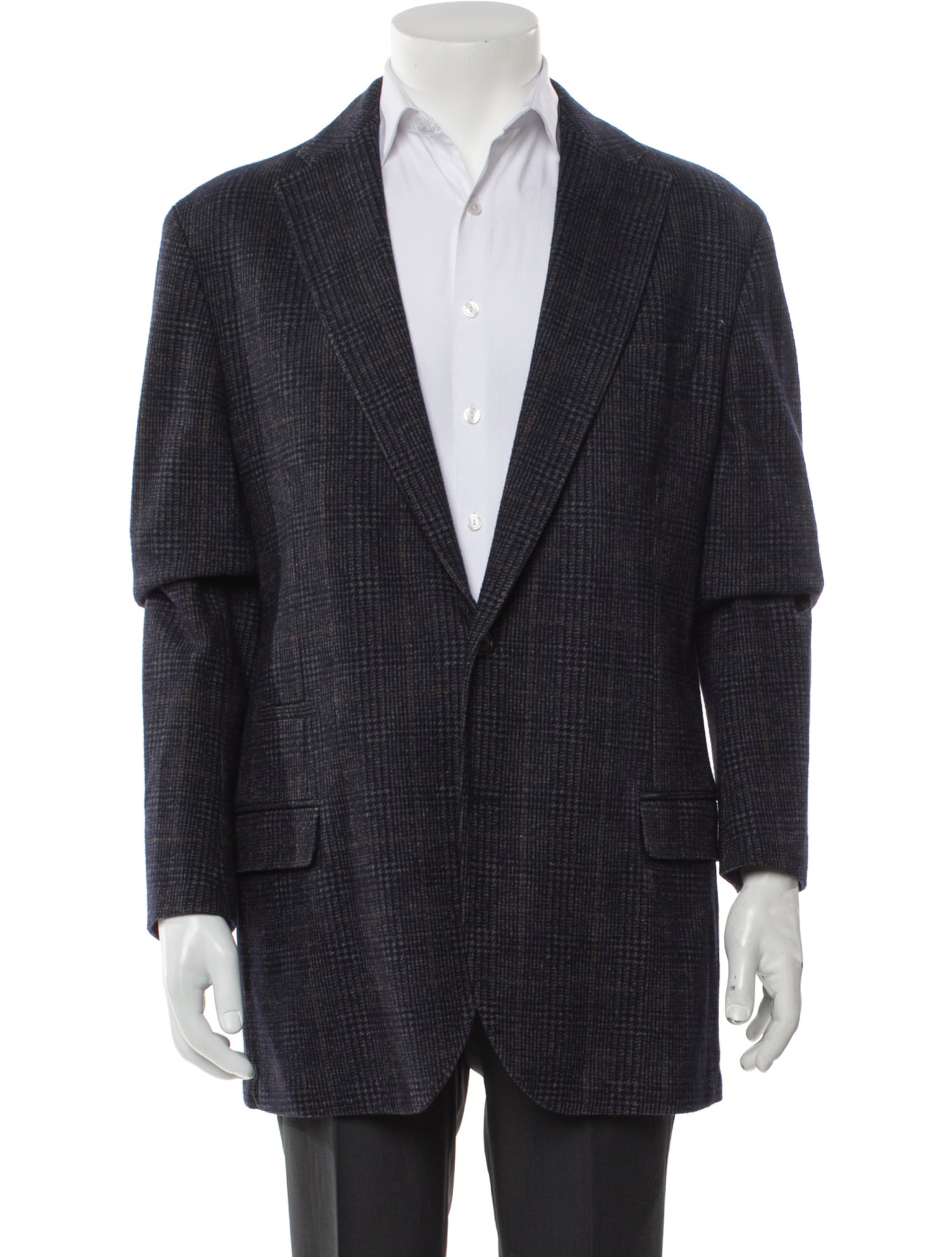 Eleventy Houndstooth Print Blazer