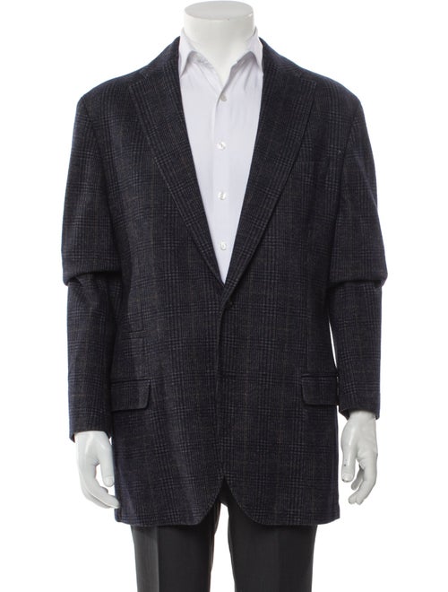 Eleventy Houndstooth Print Blazer