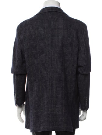 Eleventy Houndstooth Print Blazer