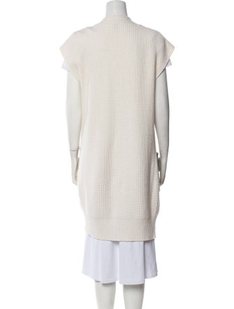 Eleventy Wool Open Front Sweater