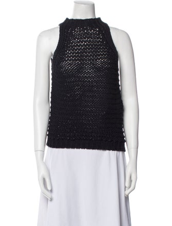 Eleventy Mock Neck Sweater